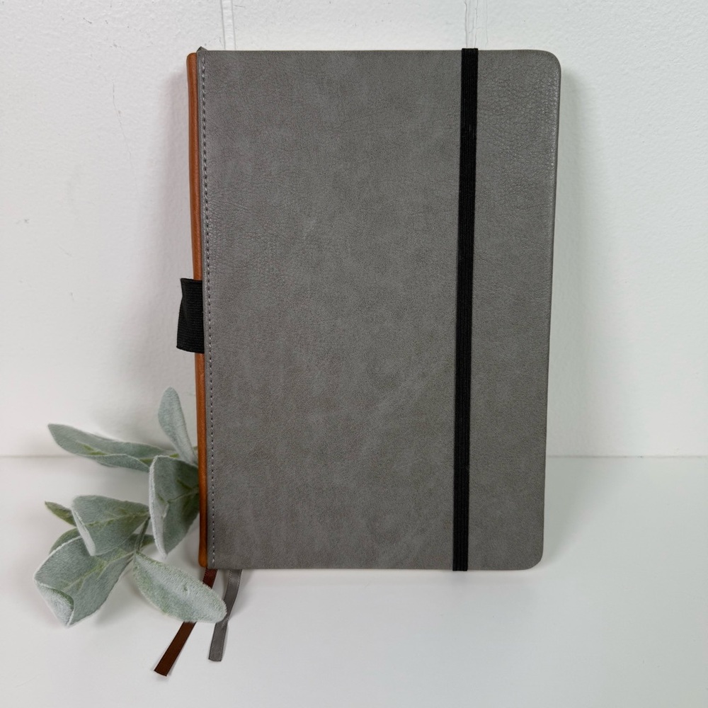 Lemome Gray Undated (A5) Hardcover Daily Planner Calendar Weekly Monthly NWOT